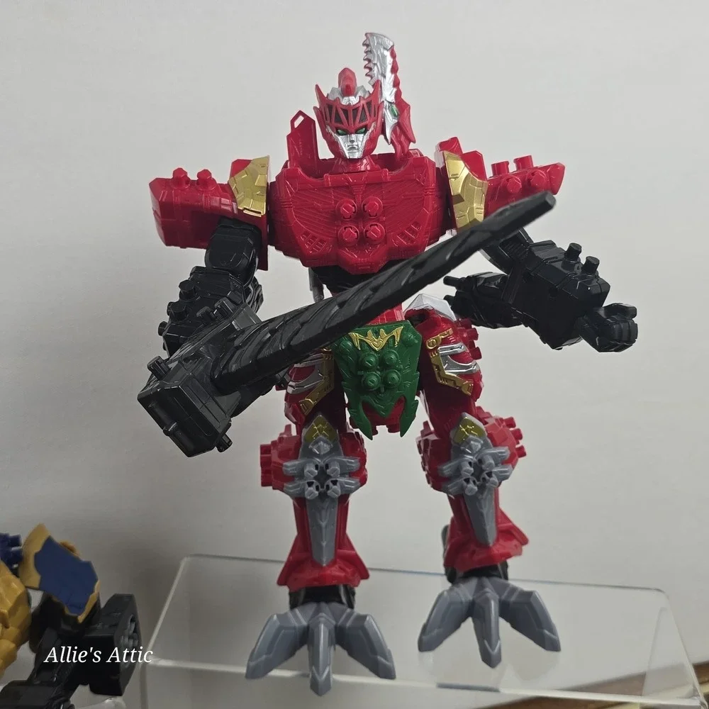 Bandai Power Rangers Dino Fury Ryusoulger DX Megazord Figures Ryusoul‎ Keys Lot